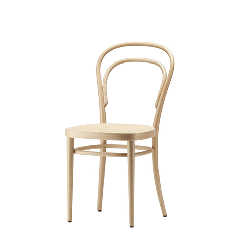 214 Chair, natural beech - Thonet - Thonet Design Team - Home - Furniture by Designcollectors