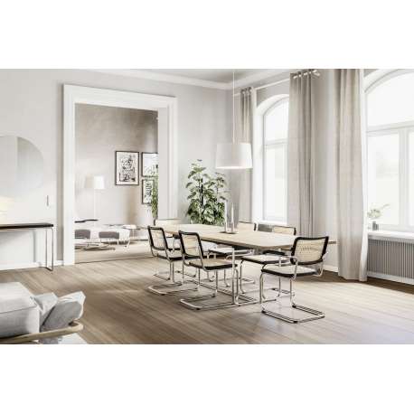 S 32 Chaise, Black TP29, Cane work - Thonet - Marcel Breuer - Accueil - Furniture by Designcollectors