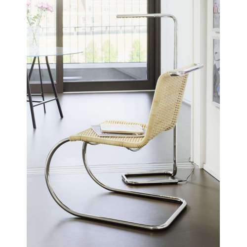S 533 R Stoel, Wickerwork - Thonet - Ludwig Mies van der Rohe - Stoelen - Furniture by Designcollectors