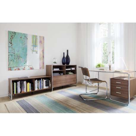 S 285/1-2 Desk, Oiled walnut - Thonet - Marcel Breuer - Home - Furniture by Designcollectors