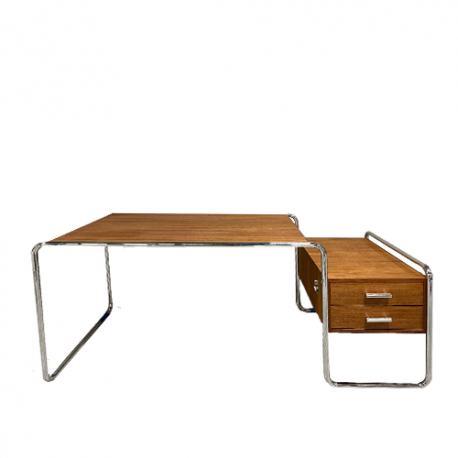 S 285/1-2 Bureau, Oiled walnut - Thonet - Marcel Breuer - Furniture by Designcollectors