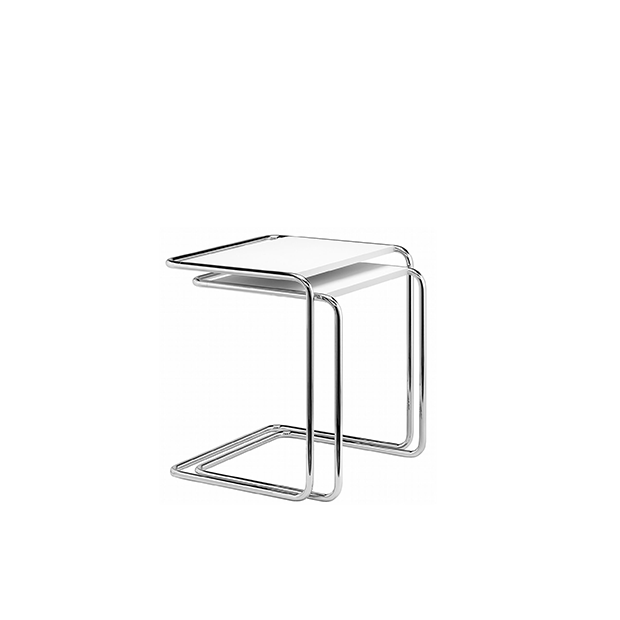 B 97 A Bijzettafel, Pure white, Lacquered beech, 52 x 34,5 x 42,5 cm - Thonet - Thonet Design Team - Tafels - Furniture by Designcollectors
