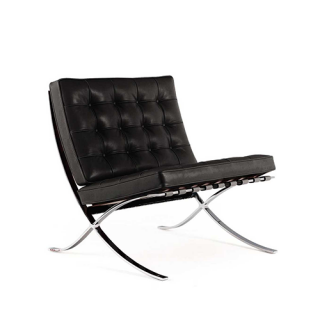 Barcelona Chair Relax, Special Edition, Zwart