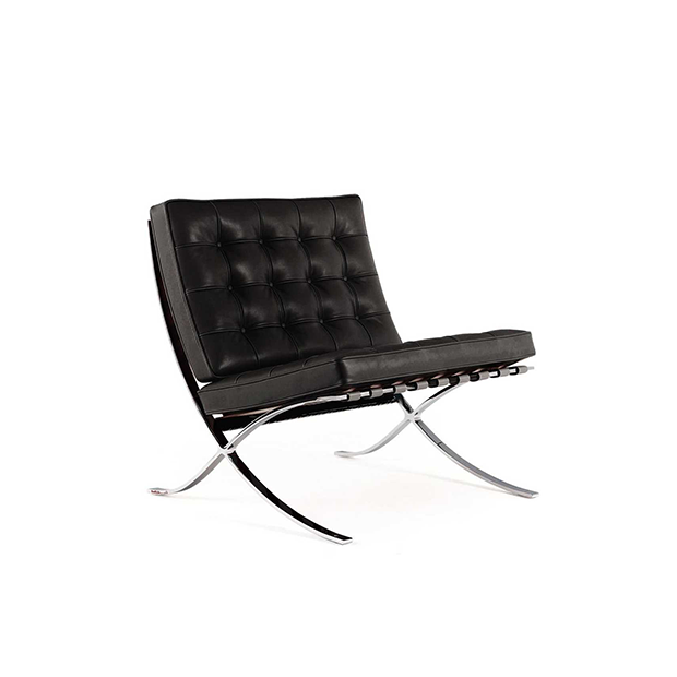 Barcelona Chair Relax, Special Edition, Black - Knoll - Ludwig Mies van der Rohe - Lounge Chairs & Club Chairs - Furniture by Designcollectors