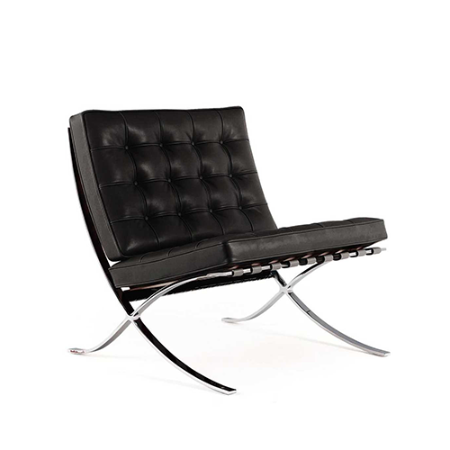 Barcelona Chair Relax, Special Edition, Noir - Knoll - Ludwig Mies van der Rohe - Lounge Chairs & Club Chairs - Furniture by Designcollectors