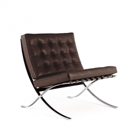 Barcelona Chair Relax: Special Edition, Bruin - Knoll - Ludwig Mies van der Rohe - Furniture by Designcollectors