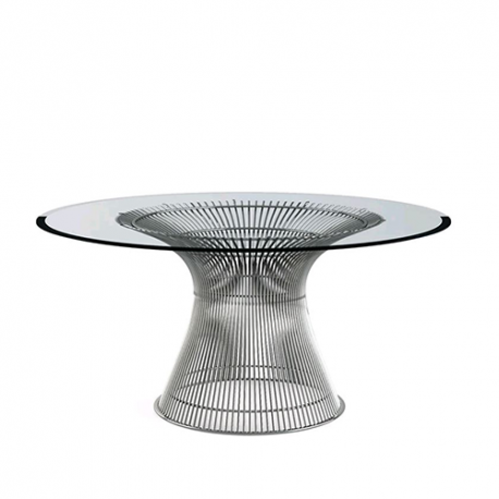 Platner dining table 135 cm - Knoll - Warren Platner - Furniture by Designcollectors
