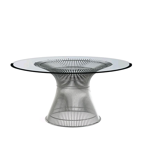 Platner dining table 135 cm - Knoll - Warren Platner - Accueil - Furniture by Designcollectors