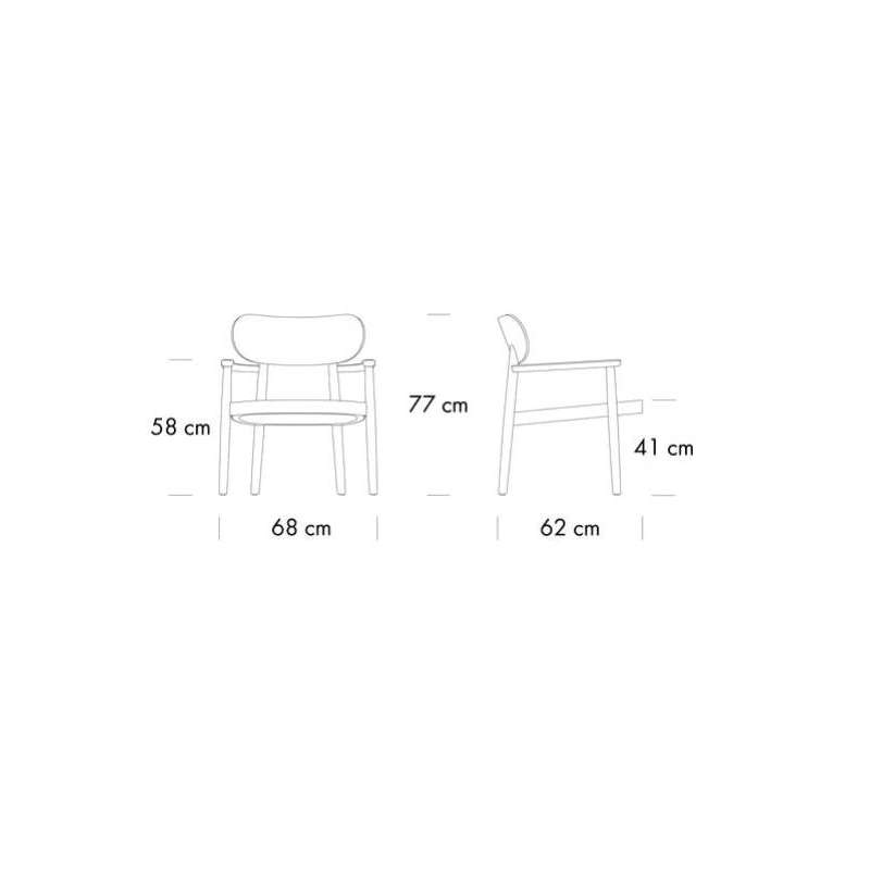 dimensions 119 Chair, Noir - Thonet - Sebastian Herkner - Accueil - Furniture by Designcollectors