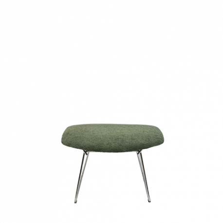 Bertoia High Back Ottoman, Capraia Sage - Knoll - Harry Bertoia - Chaises - Furniture by Designcollectors