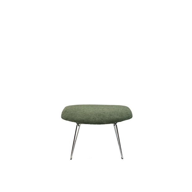 Bertoia High Back Ottoman, Capraia Sage - Knoll - Harry Bertoia - Stools & Benches - Furniture by Designcollectors
