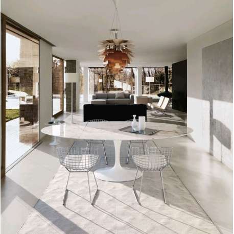 Bertoia Side Chair, Chrome (indoor) - Knoll - Harry Bertoia - Home - Furniture by Designcollectors