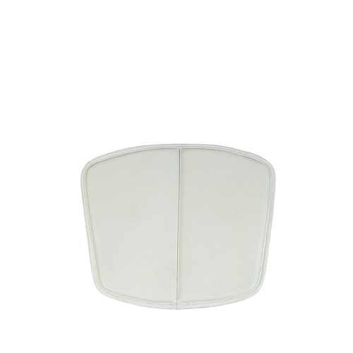 Bertoia seat pad for side chair and stools, Vinyl White - Knoll - Harry Bertoia - Textiles - Furniture by Designcollectors