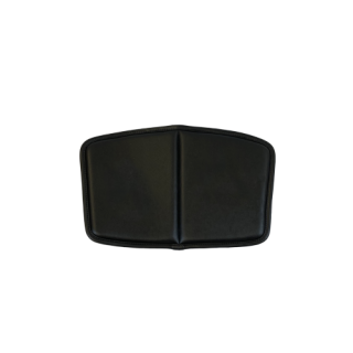 Bertoia back pad for side chair and stools, Vinyl Black