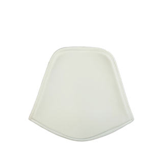 Bertoia seat pad for Diamond armchair, Vinyl White