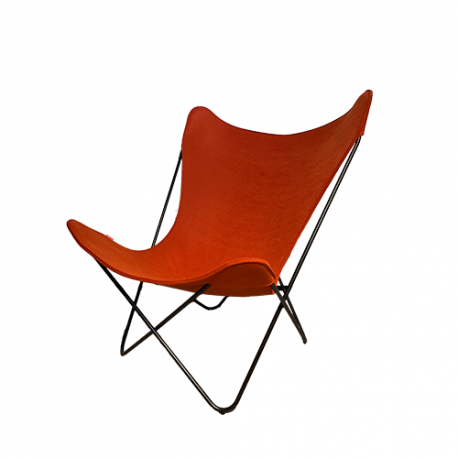 Butterfly Chair Anniversary Edition, Feltro col Brick - Knoll - Jorge Ferrari Hardoy - Furniture by Designcollectors