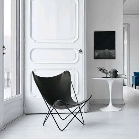 Butterfly Chair Anniversary Edition, Feltro col Brick - Knoll - Jorge Ferrari Hardoy - Chaises - Furniture by Designcollectors