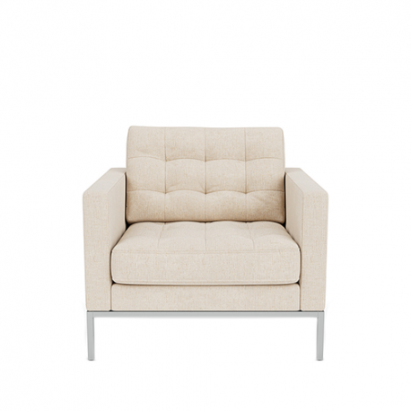 Florence Knoll Relax: Lounge chair, Hermoso Ivory - Knoll - Florence Knoll - Accueil - Furniture by Designcollectors