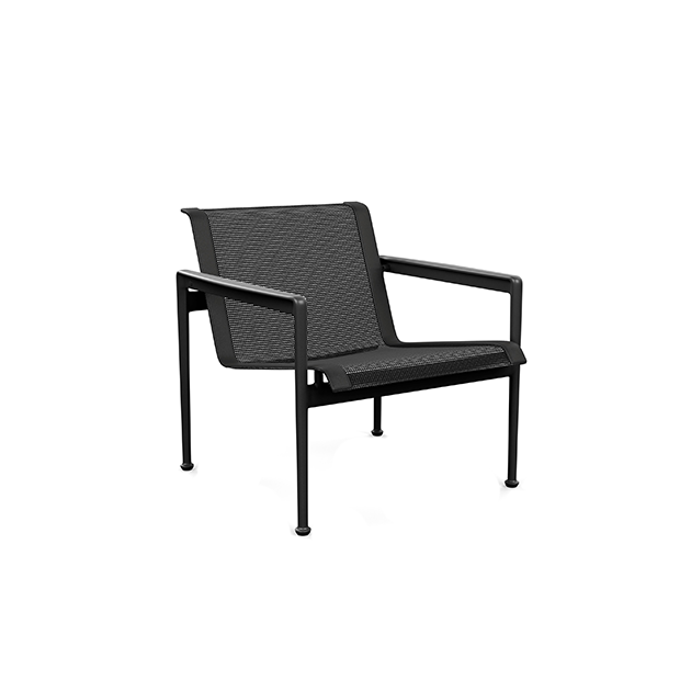 Schultz Lounge Chair 1966 with arms, Black - Knoll - Richard Schultz - Outdoor - Furniture by Designcollectors