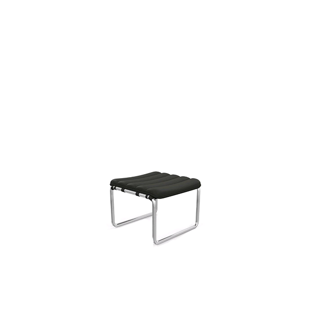 MR stool - Bauhaus Edition, Black, Ferro - Knoll - Ludwig Mies van der Rohe - Meubelen - Furniture by Designcollectors