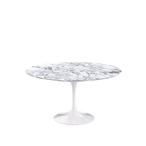 Saarinen Round Table, Statuarietto Marble (H72 D137) - Knoll - Eero Saarinen - Dining Tables - Furniture by Designcollectors