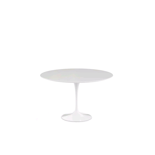 Saarinen Round Dining Table, 120 cm, Black, Laminate black, Knoll  International