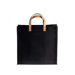 Amsterdam Bag, Black/saddle