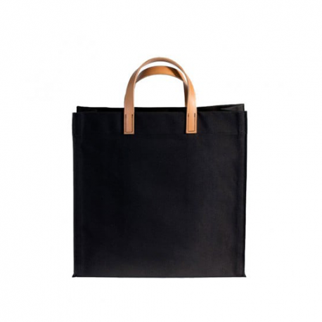 Amsterdam Bag, Black/saddle - Maharam - Furniture by Designcollectors