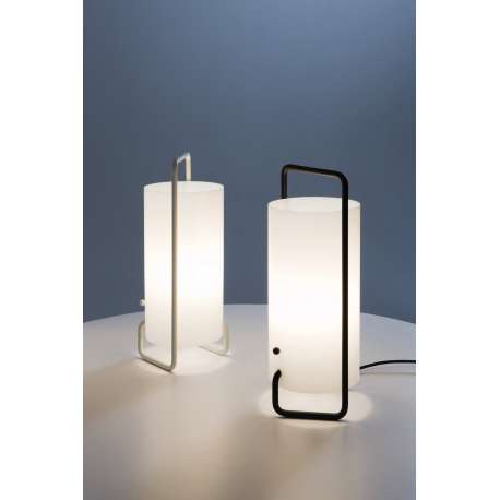 Asa Table Lamp, White - Santa & Cole - Miguel Milá - Lampes de Table - Furniture by Designcollectors