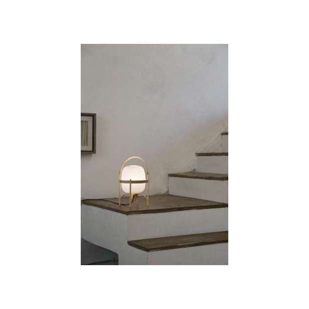 Cestita Lampe de table (Opal Glass) - Santa & Cole - Miguel Milá - Lampes de Table - Furniture by Designcollectors