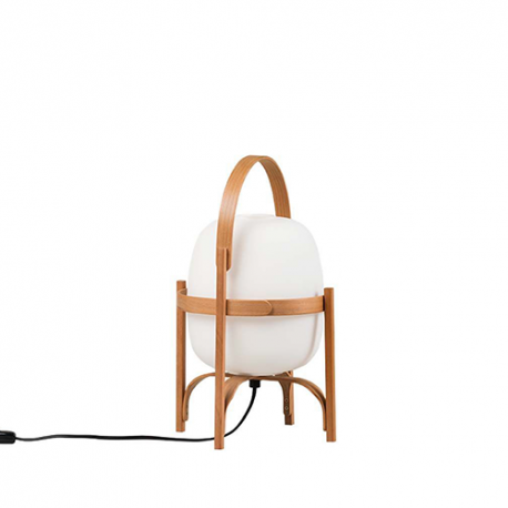 Cestita Tafellamp (Opaalglas) - Santa & Cole - Miguel Milá - Furniture by Designcollectors