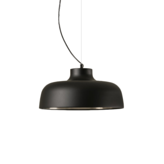 M68 Pendant Lamp, Black matte aluminium, Black