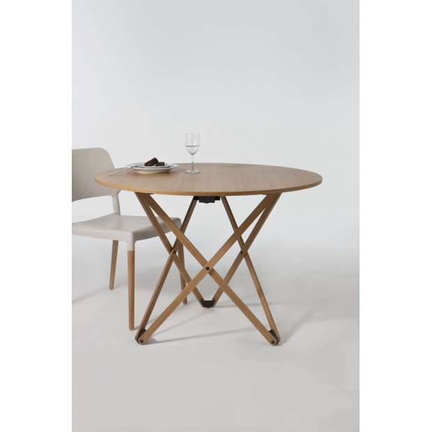 Subeybaja Adjustable Table, Natural oak - Santa & Cole - Robert Heritage - Tafels - Furniture by Designcollectors