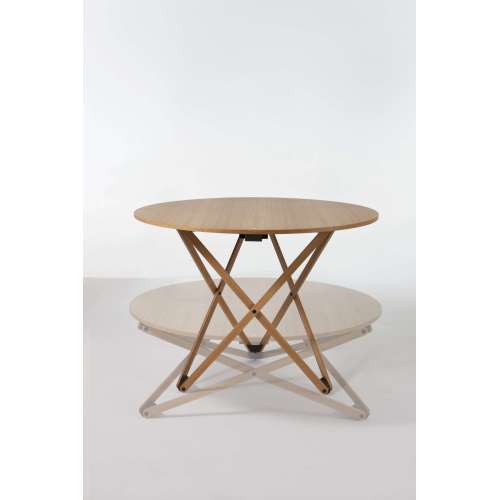Subeybaja Adjustable Table, Natural oak - Santa & Cole - Robert Heritage - Tafels - Furniture by Designcollectors