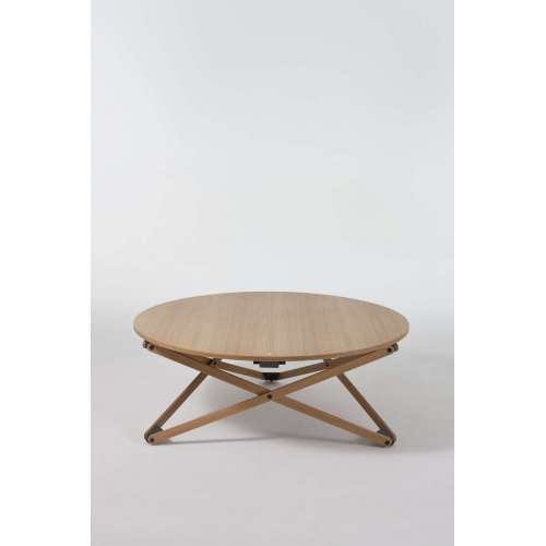 Subeybaja Adjustable Table, Natural oak - Santa & Cole - Robert Heritage - Tafels - Furniture by Designcollectors