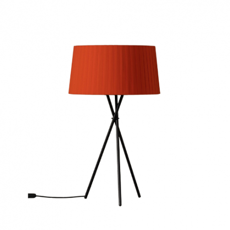 Tripode G6 Table lamp, Red-Amber - Santa & Cole - Santa & Cole Team - Furniture by Designcollectors
