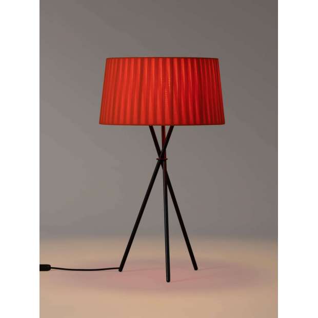 Tripode G6 Table lamp, Red-Amber - Santa & Cole - Santa & Cole Team - Table Lamps - Furniture by Designcollectors