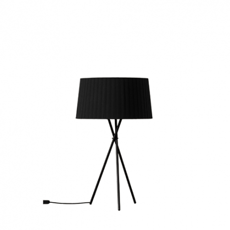 Tripode M3 Lampe de table, Noir - Santa & Cole - Furniture by Designcollectors