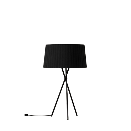 Tripode M3 Table lamp, Black - Santa & Cole - Santa & Cole Team - Table Lamps - Furniture by Designcollectors