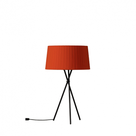 Tripode M3 Table lamp, Red-Amber - Santa & Cole - Santa & Cole Team - Furniture by Designcollectors