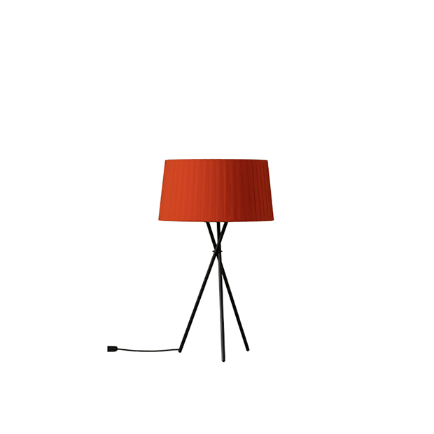Tripode M3 Table lamp, Red-Amber - Santa & Cole - Santa & Cole Team - Table Lamps - Furniture by Designcollectors