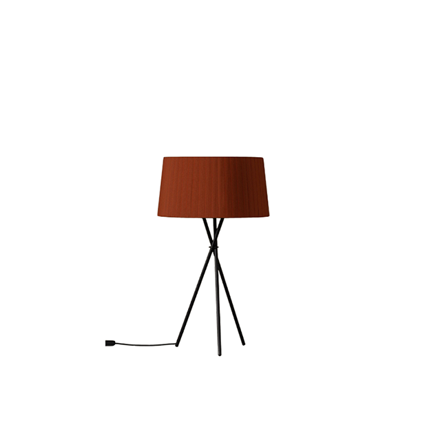 Tripode M3 Lampe de table, Terracotta - Santa & Cole - Santa & Cole Team - Lampes de Table - Furniture by Designcollectors