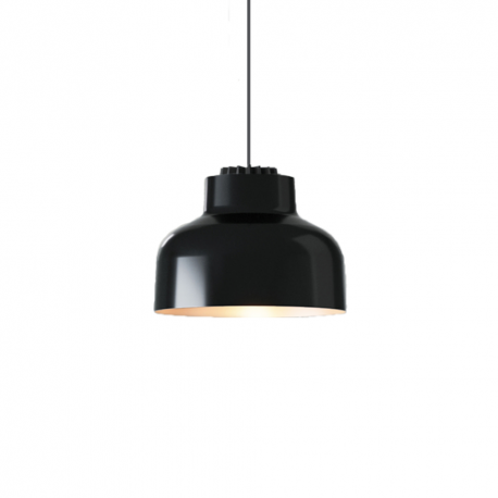 M64 Ceiling Lamp, White surface dimmable 1-10V, 3m, Black - Santa & Cole - Miguel Milá - Furniture by Designcollectors