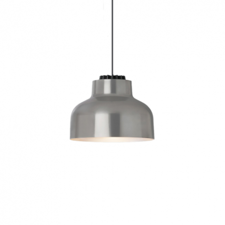 M64 Ceiling Lamp, White surface dimmable 1-10V, 3m, polished aluminium - Santa & Cole - Furniture by Designcollectors