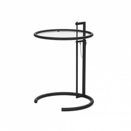 Adjustable Table E1027 Zwart - Classicon - Eileen Gray - Furniture by Designcollectors