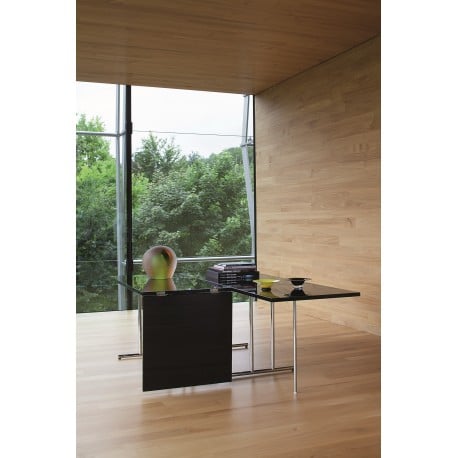 Lou Perou Tafel, Zwart - Classicon - Eileen Gray - Home - Furniture by Designcollectors