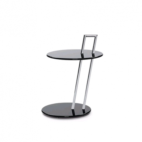 Occasional Table, Black high-gloss, Rond - Classicon - Eileen Gray - Furniture by Designcollectors