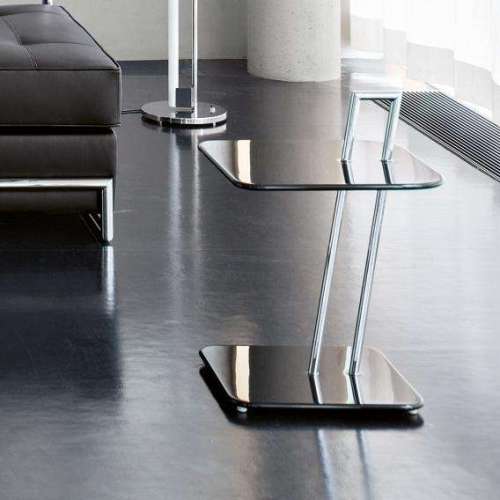 Occasional Table, Black high-gloss, Rectangular - Classicon - Eileen Gray - Accueil - Furniture by Designcollectors