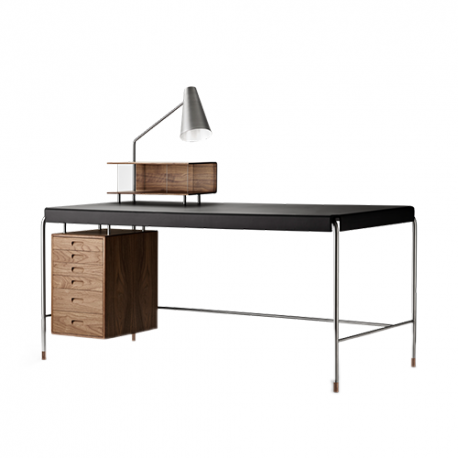AJ52 160 x 70 Society table - Carl Hansen & Son - Arne Jacobsen - Furniture by Designcollectors