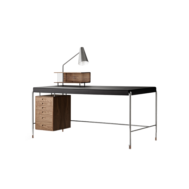 AJ52 160 x 70 Society table - Carl Hansen & Son - Arne Jacobsen - Home - Furniture by Designcollectors